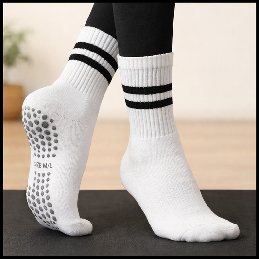 Pilates Socks Fitness Socks Stockings Non-slip Yoga